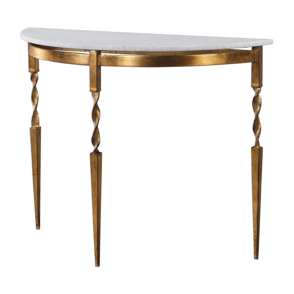 Imelda Demilune Console Table