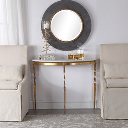 Imelda Demilune Console Table