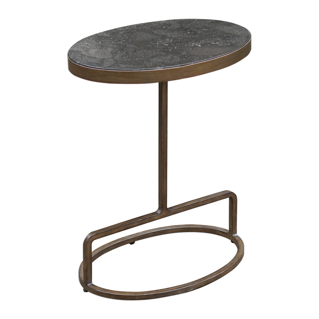 Jessenia Stone Accent Table