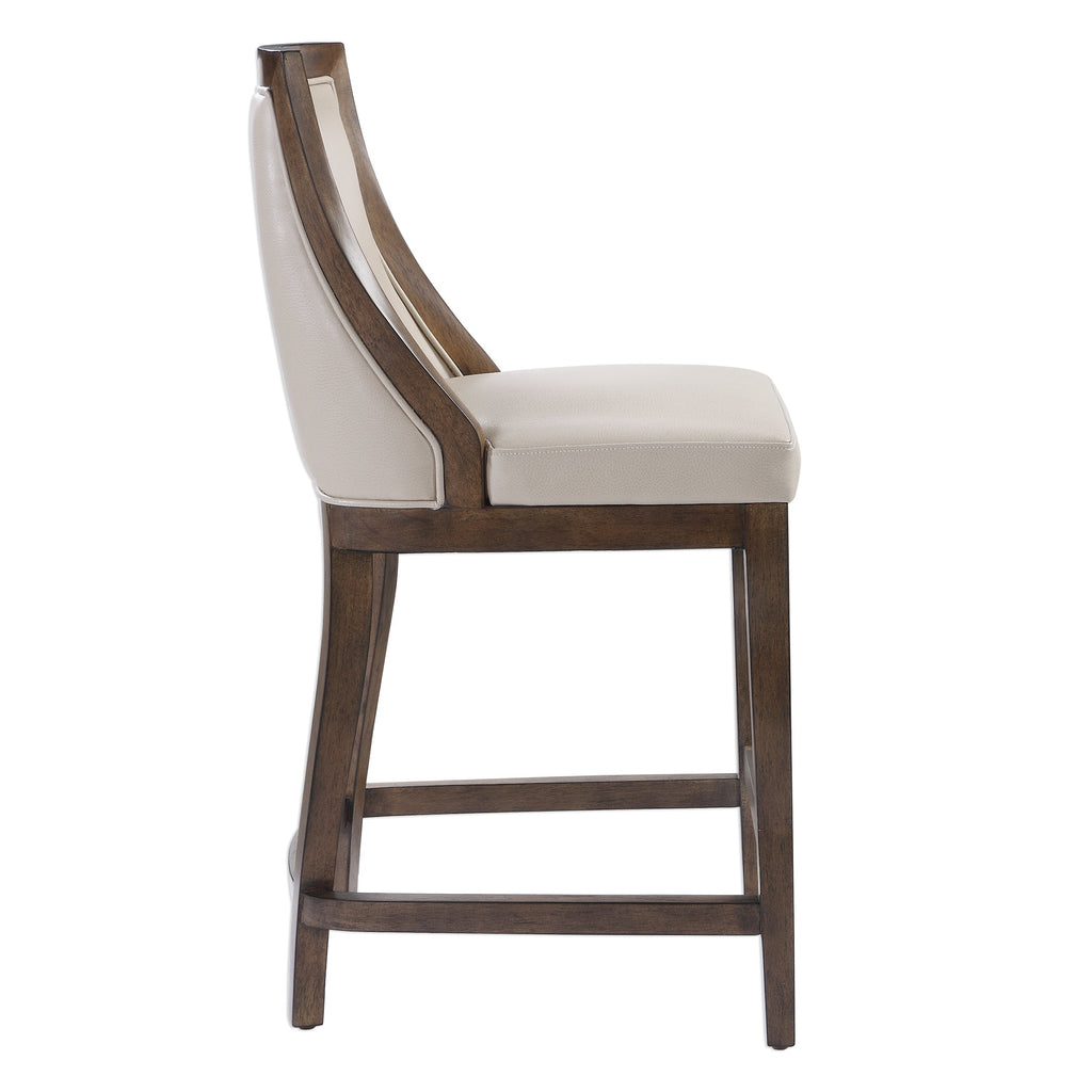 Purcell Leather Counter Stool