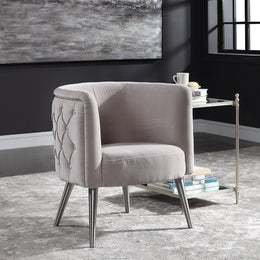 Haider Tufted Accent Chair