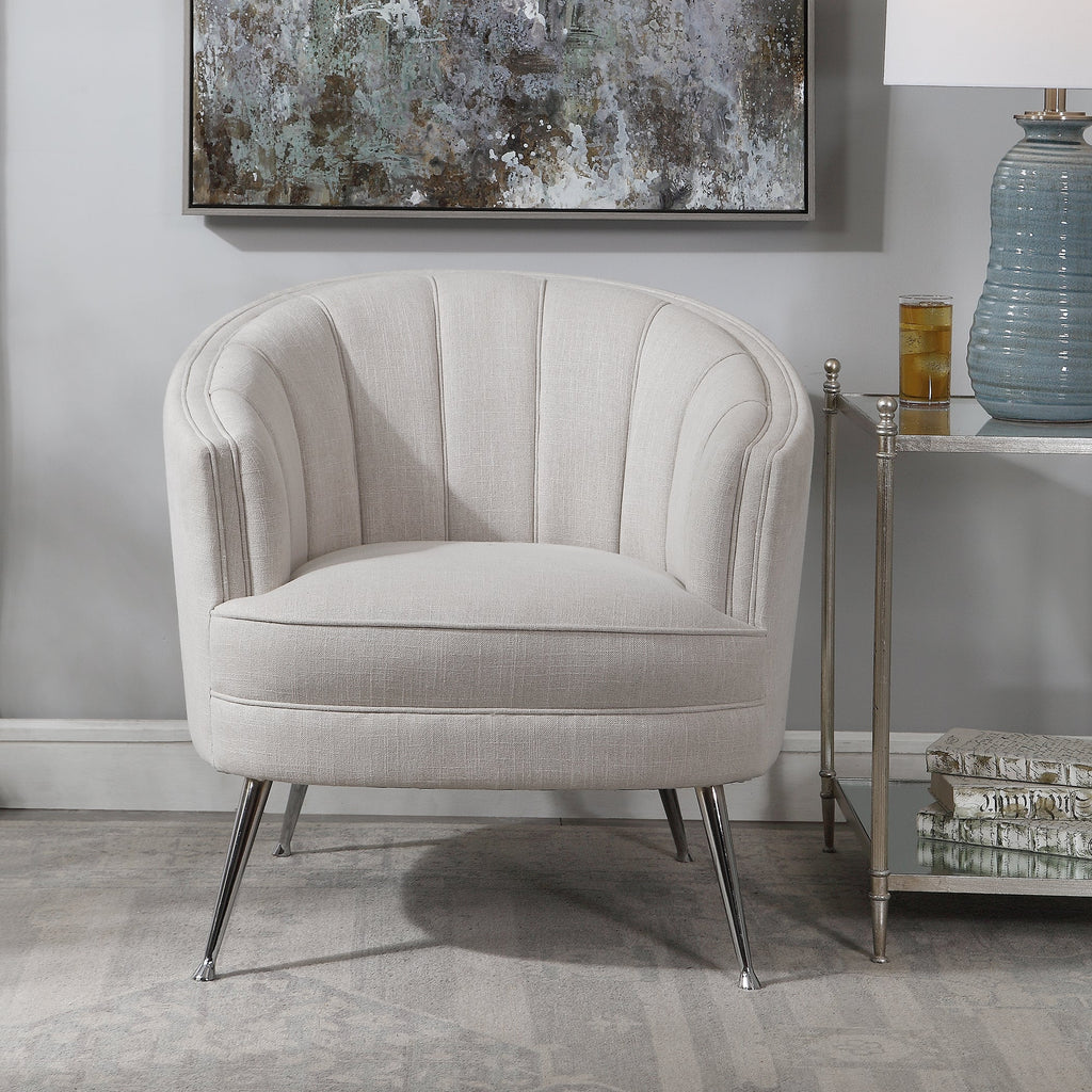 Janie Mid-Century Accent Chair