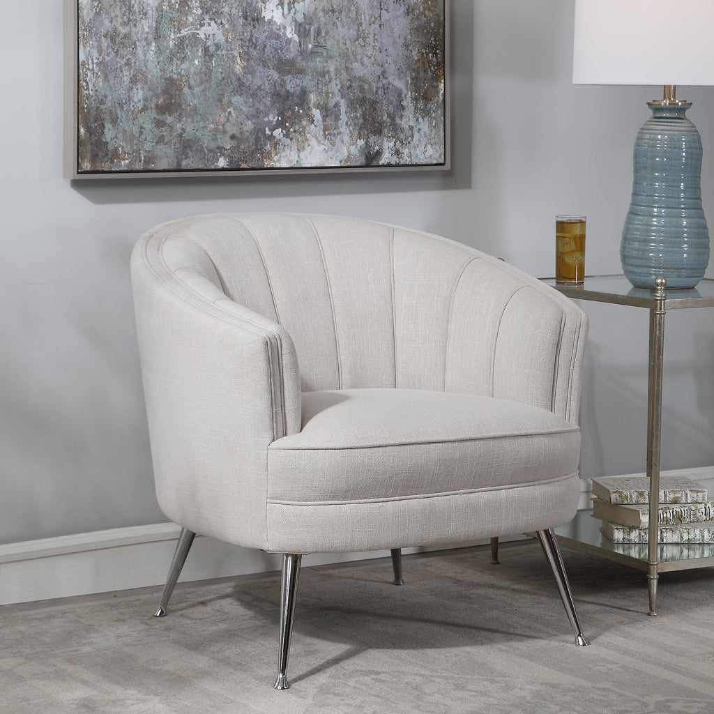 Janie Mid-Century Accent Chair