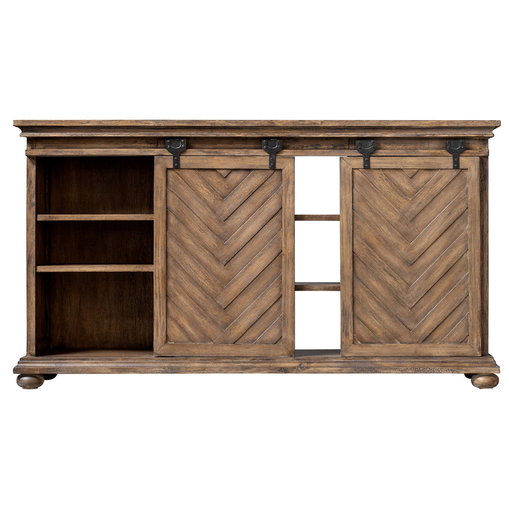 Primalia Barn Door Media Console