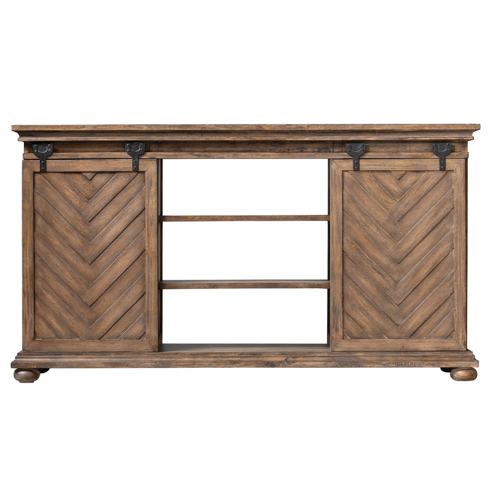 Primalia Barn Door Media Console