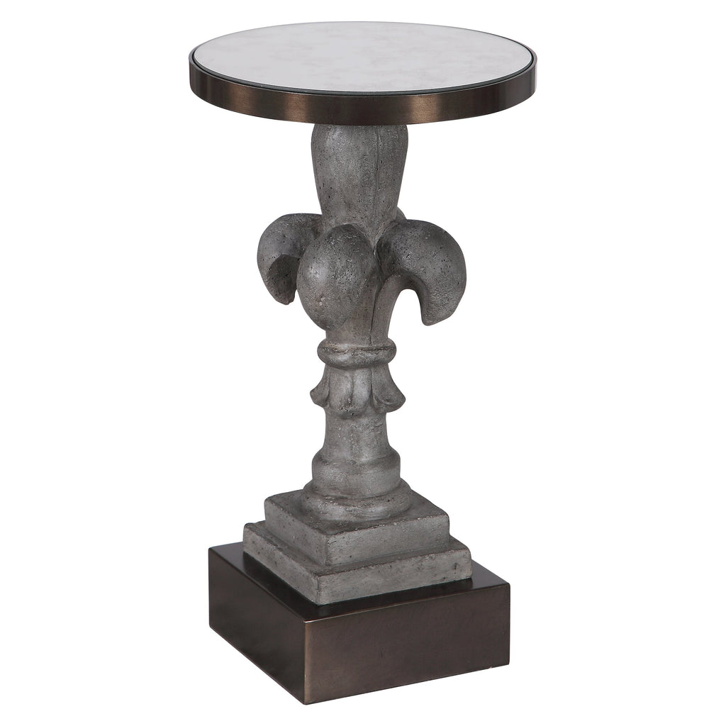 Francois Concrete Accent Table