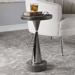 Simons Concrete Accent Table