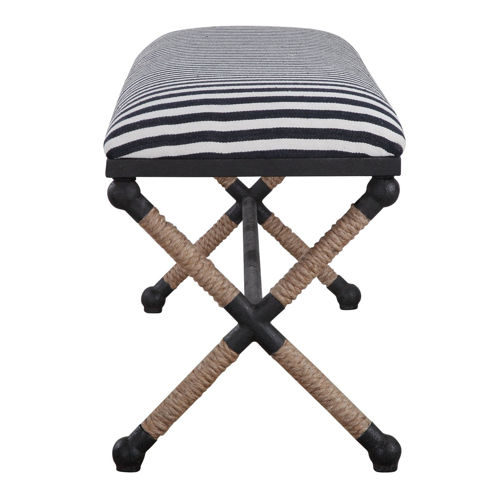 Braddock Striped Bench