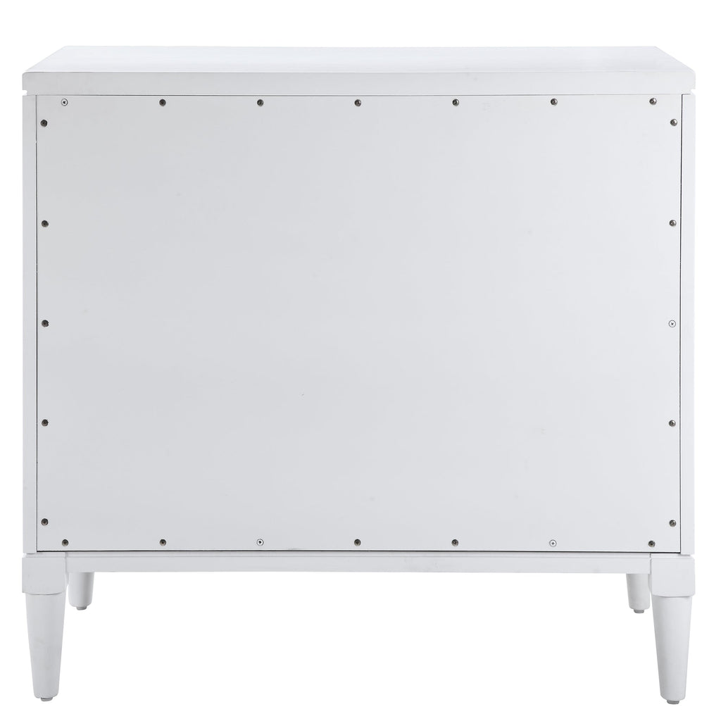 Colby White Drawer Chest