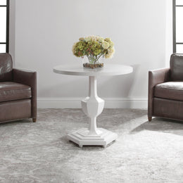 Kabarda White Foyer Table