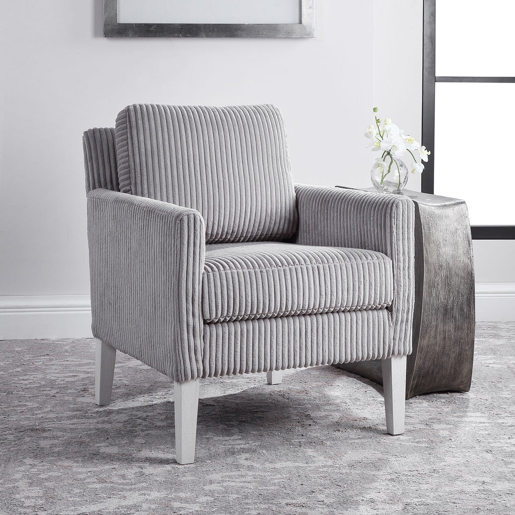 Cavalla Gray Accent Chair