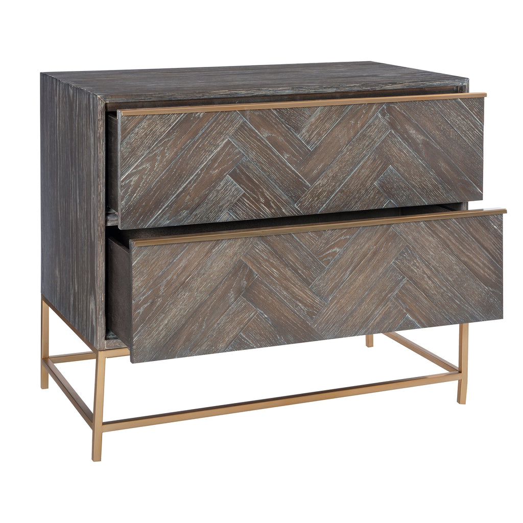 Armistead Dark Walnut Drawer Chest