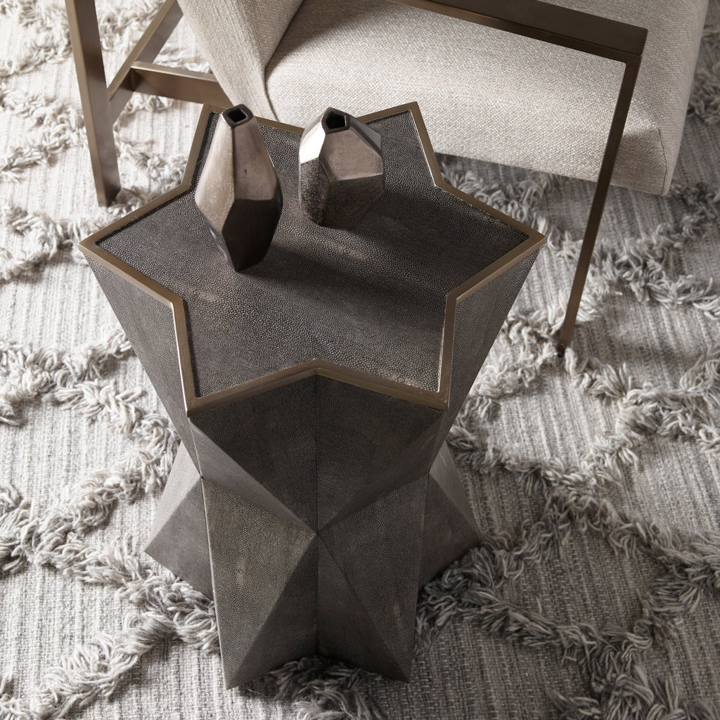 Capella Gray Accent Table