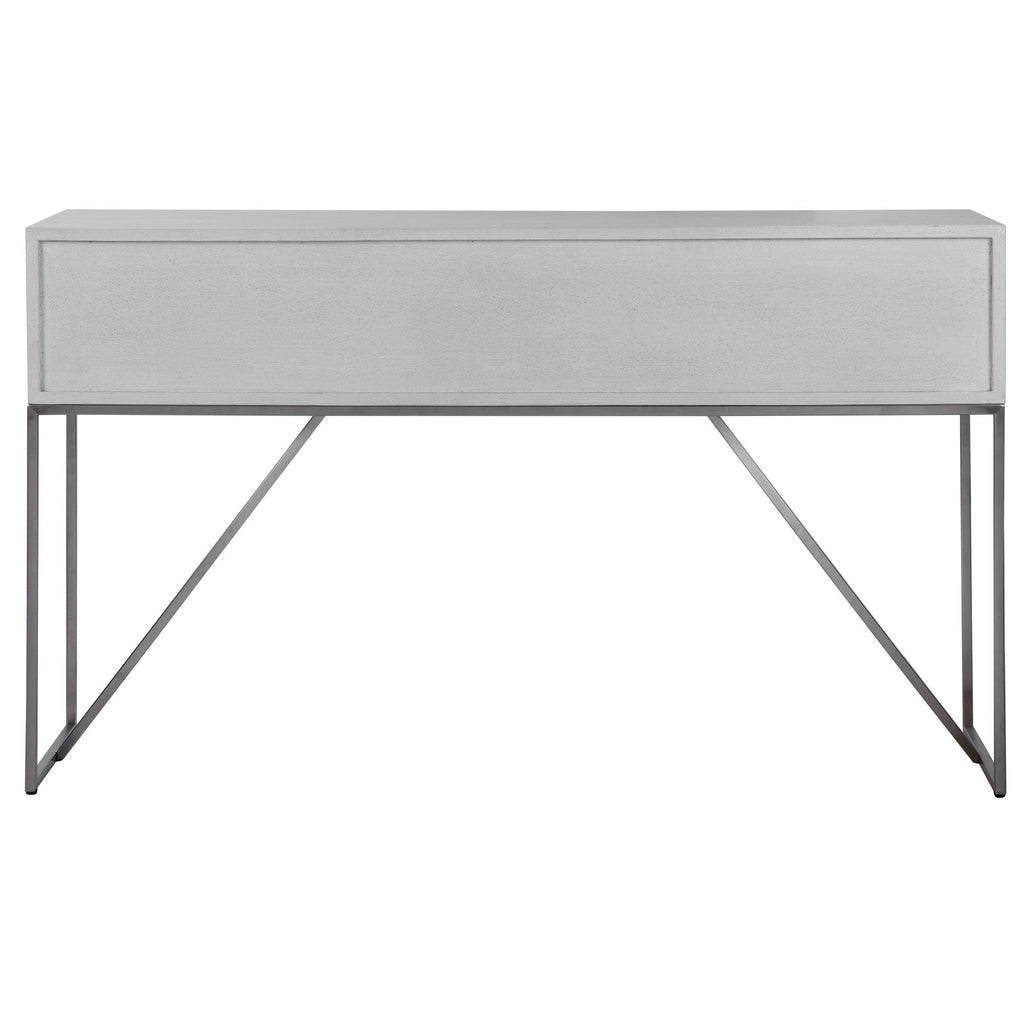 Abaya White Console Table