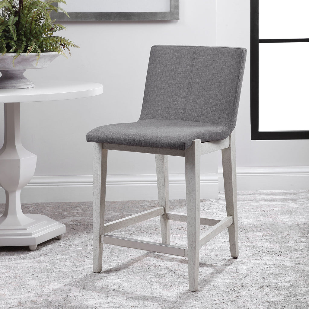 Brazos Gray Counter Stool