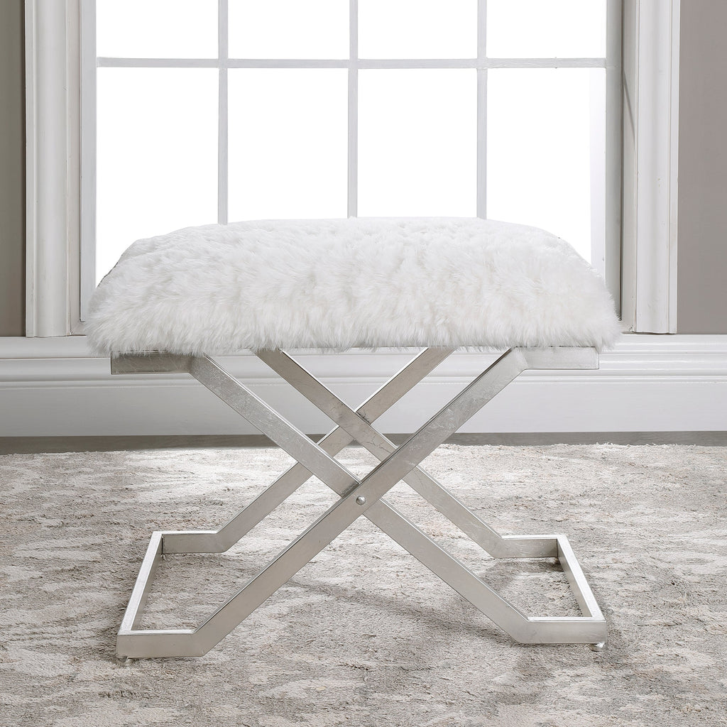 Farran Silver Small Bench