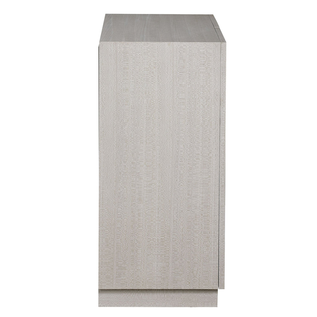 Viela Gray 2 Door Cabinet