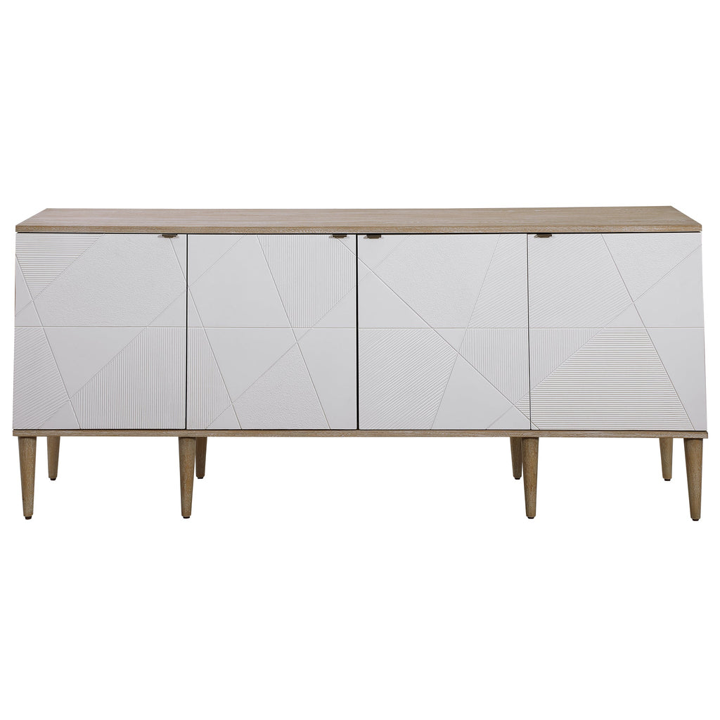 Tightrope 4 Door Modern Sideboard Cabinet