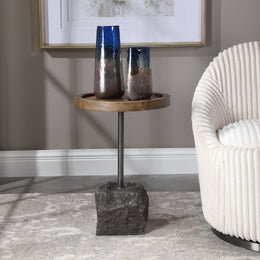 Horton Rustic Accent Table