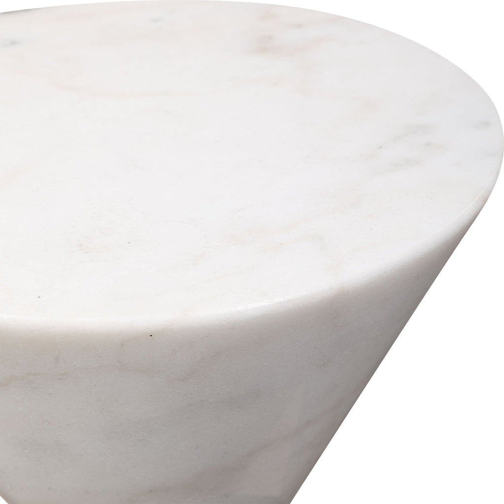 Top Hat Marble Drink Table