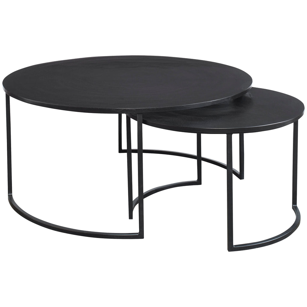 Barnette Modern Nesting Coffee Tables Set of 2