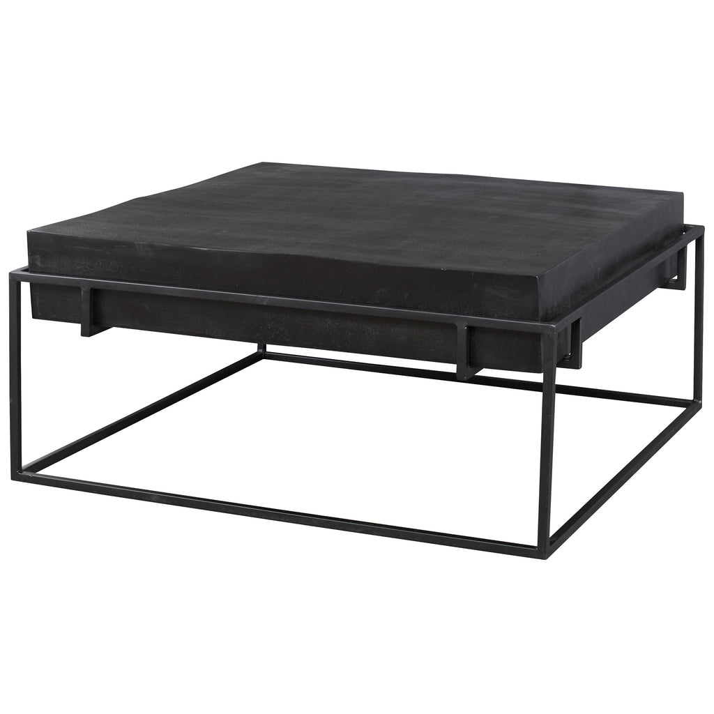 Telone Modern Black Coffee Table