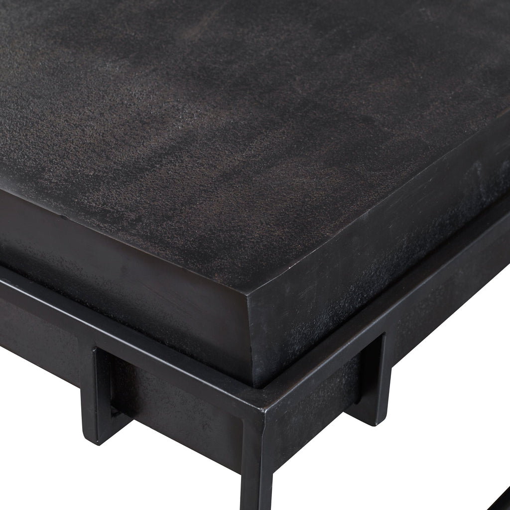 Telone Modern Black Coffee Table