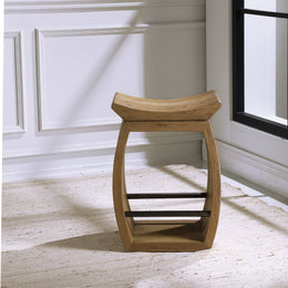 Connor Modern Wood Counter Stool