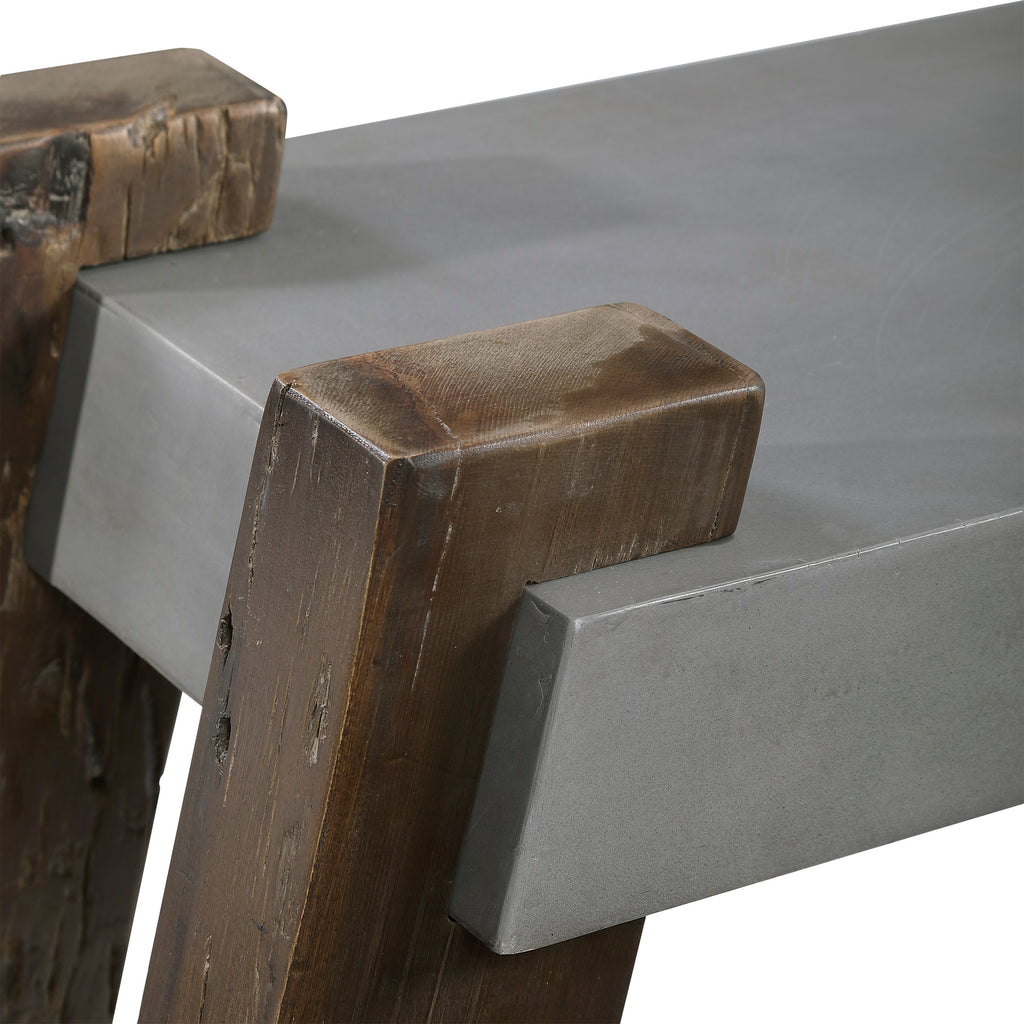 Lavin Industrial Concrete Bench