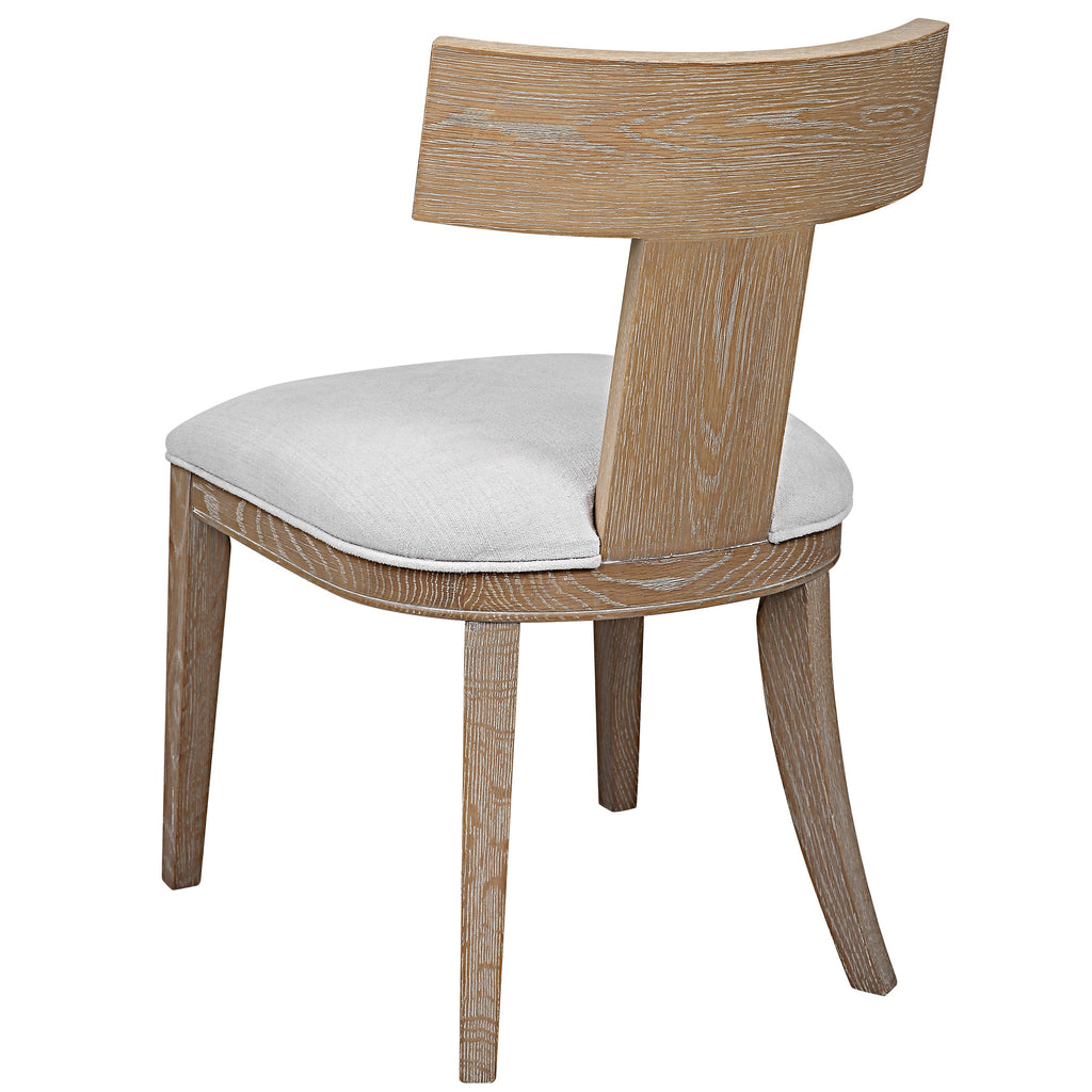 Idris Armless Chair Natural