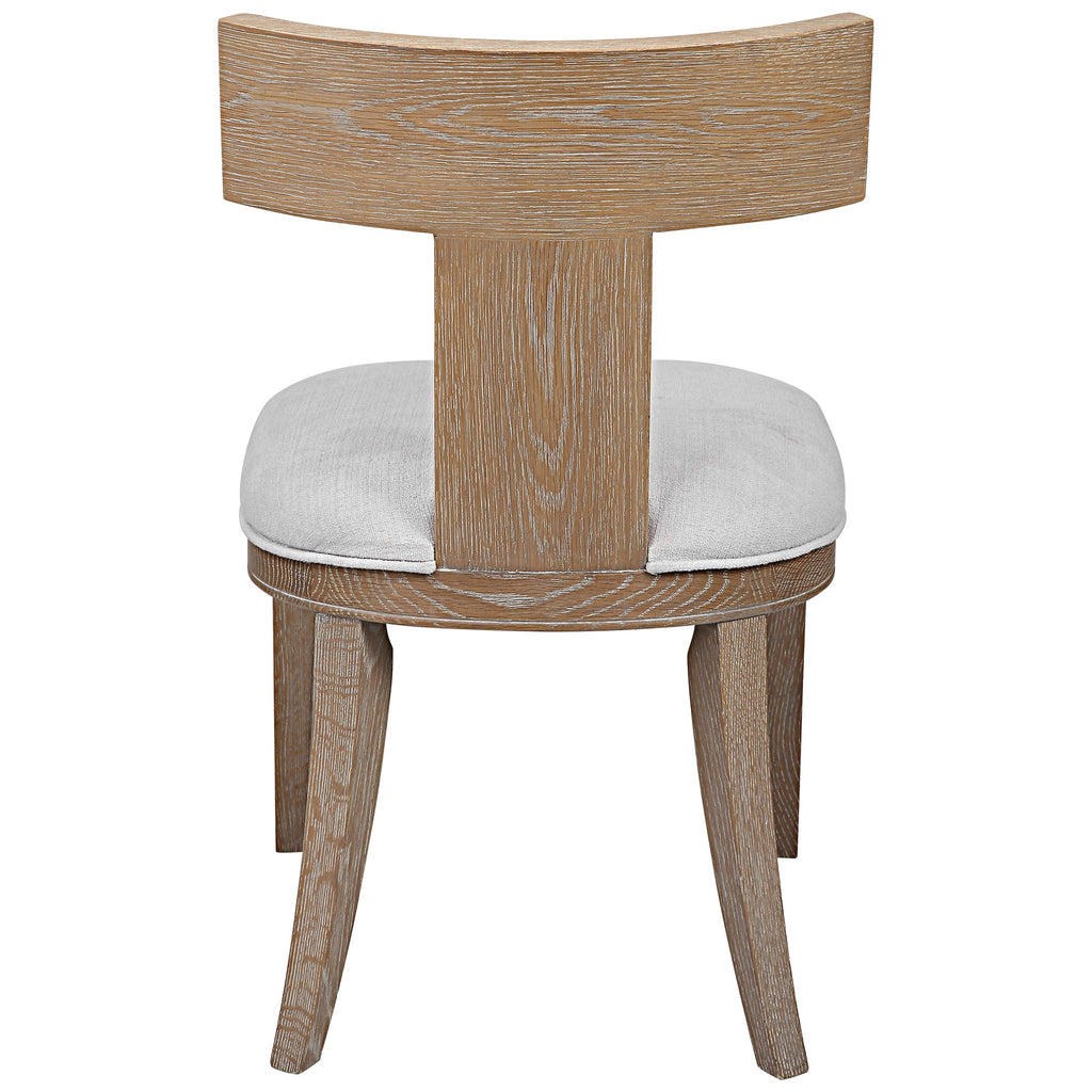 Idris Armless Chair Natural