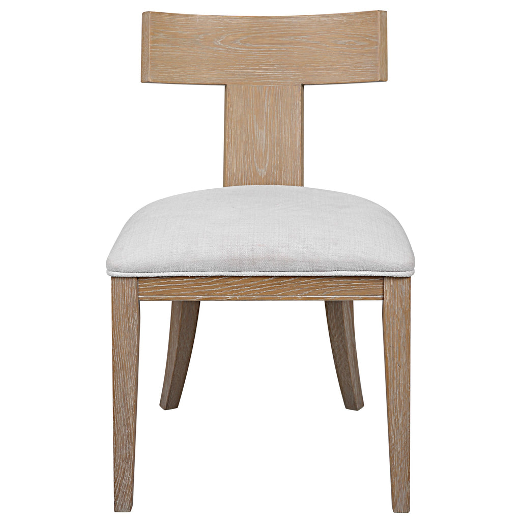 Idris Armless Chair Natural