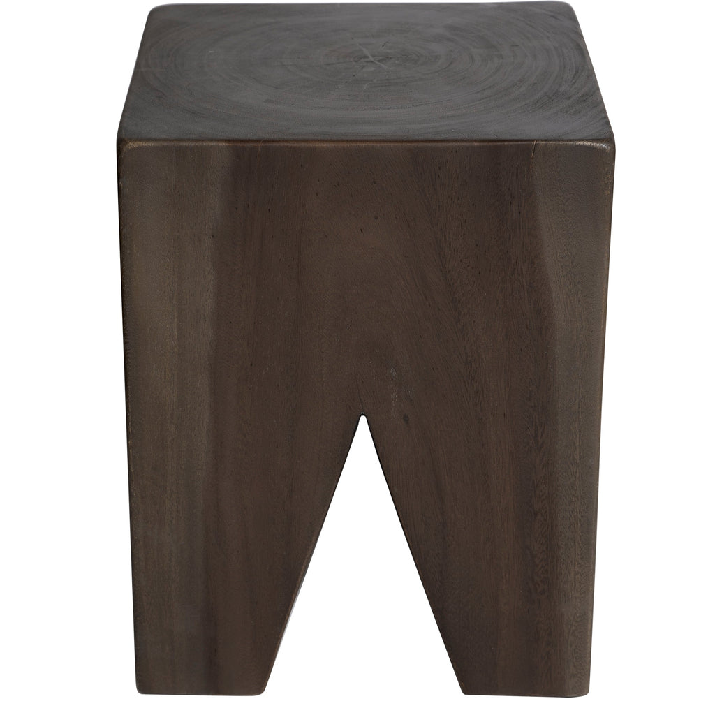 Armin Solid Wood Accent Stool