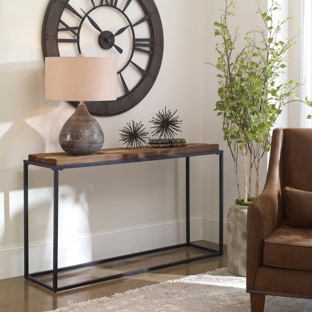 Holston Salvaged Wood Console Table