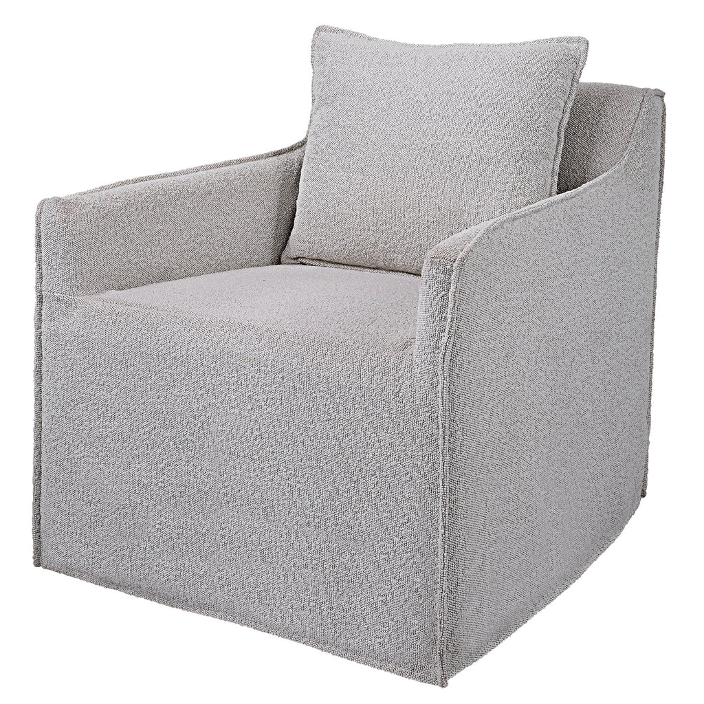 Welland Gray Swivel Chair