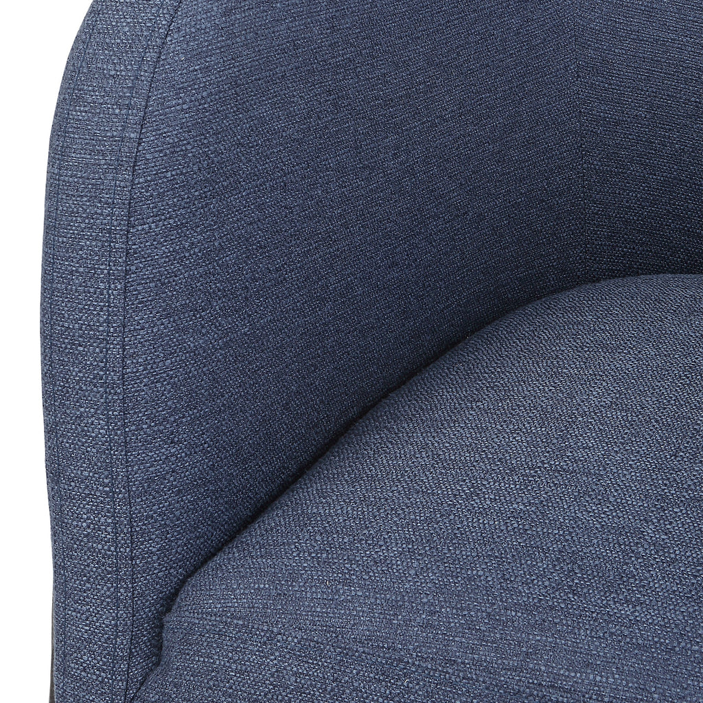 Jacobsen Denim Barrel Chair