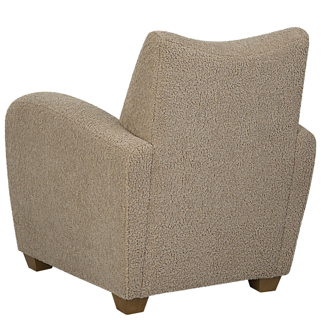 Teddy Latte Accent Chair