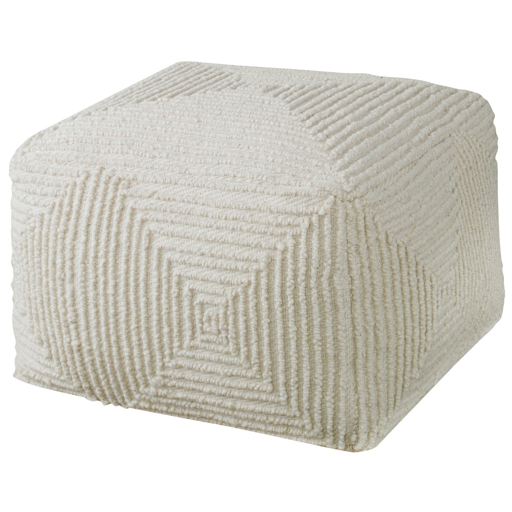 Sovanna Geometric Pouf