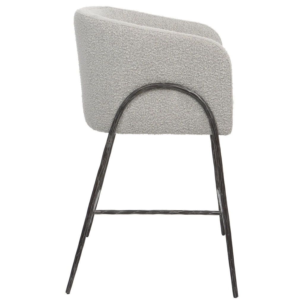 Jacobsen Gray 27" Counter Stool