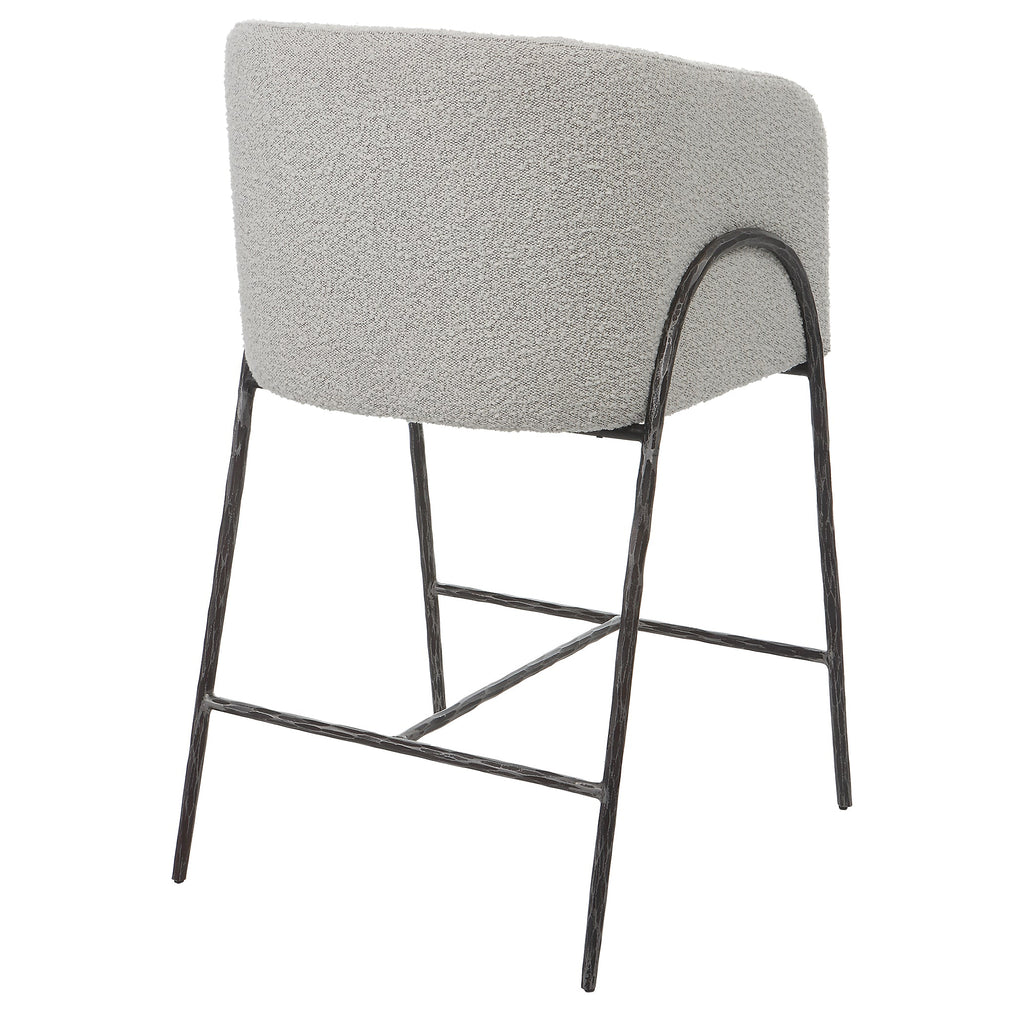 Jacobsen Gray 27" Counter Stool