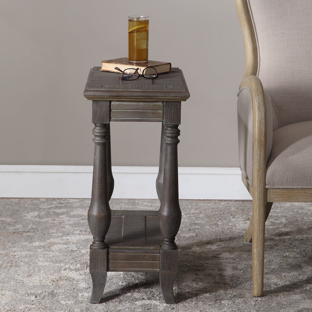 Mardonio Distressed Accent Table