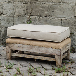 Schafer Linen Ottoman