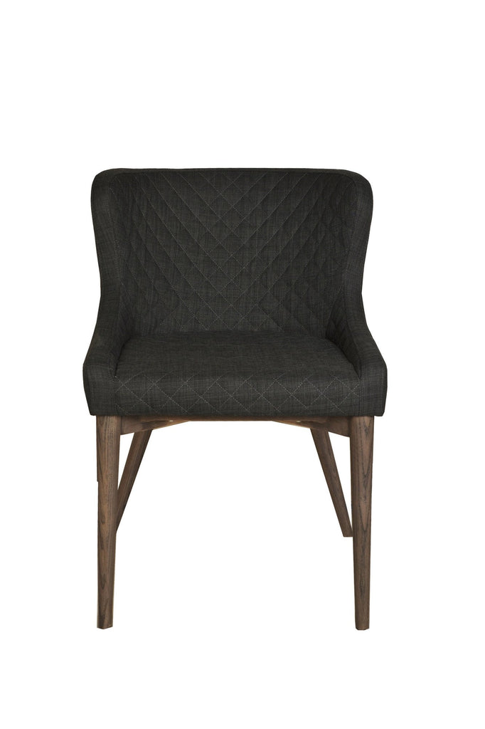 Mila Dining Chair - Dark Grey - Set of 2