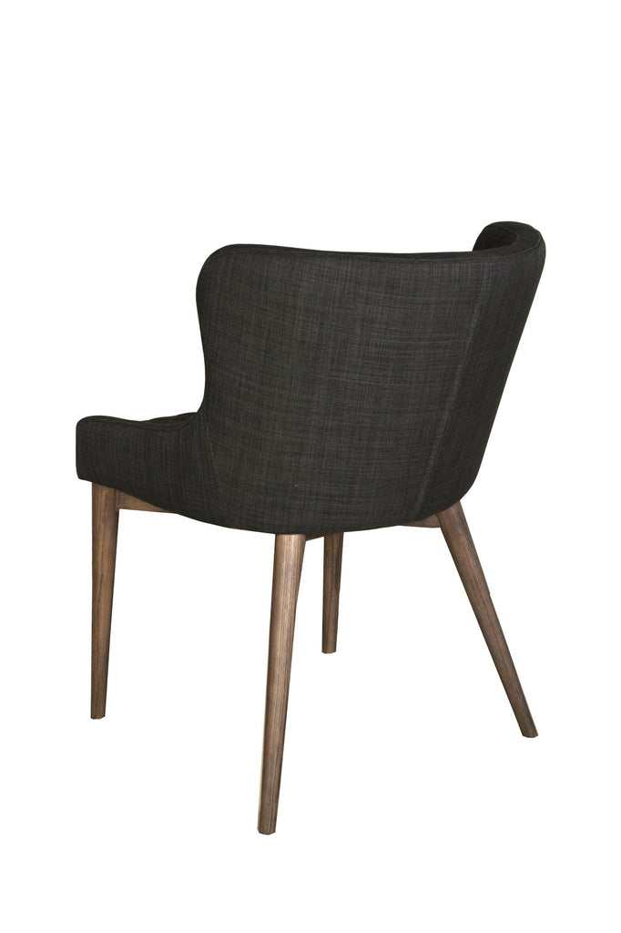 Mila Dining Chair - Dark Grey - Set of 2