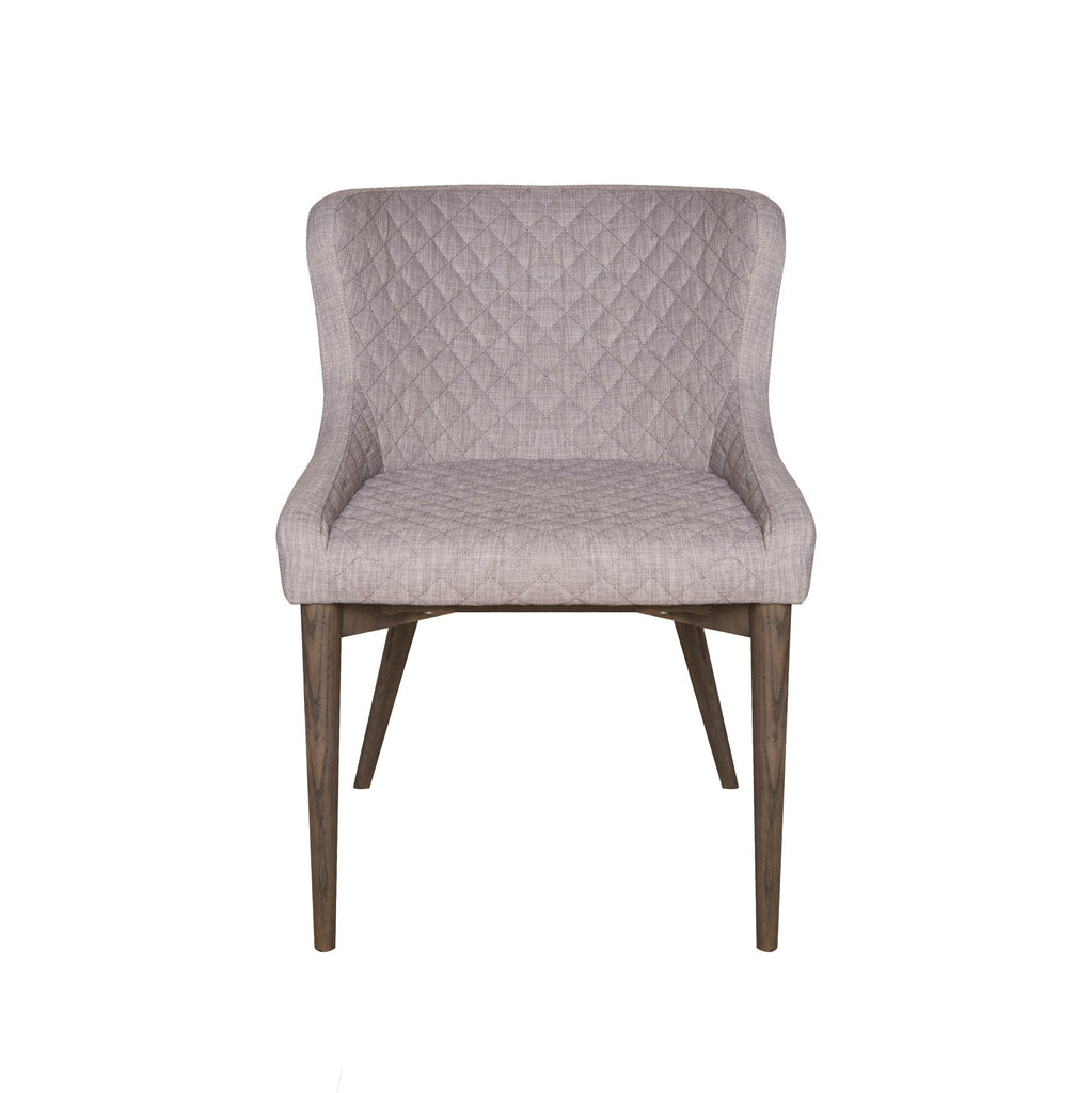 Mila Dining Chair - Light Grey - Set of 2