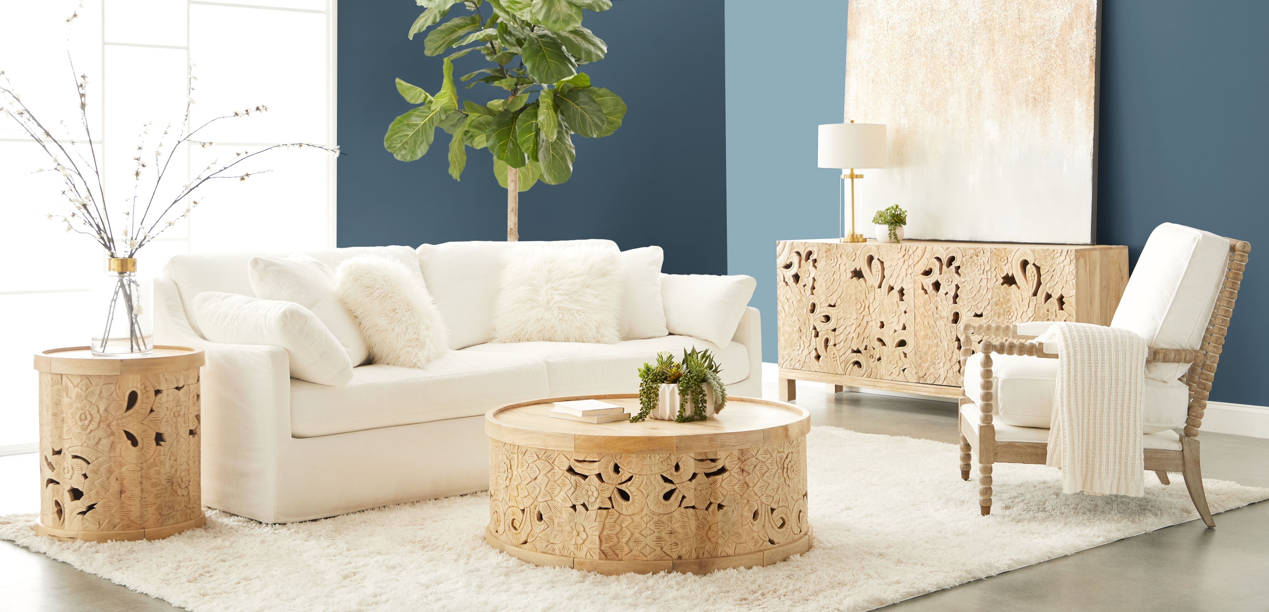 Flora End Table