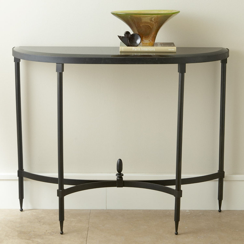 Fluted Iron Console