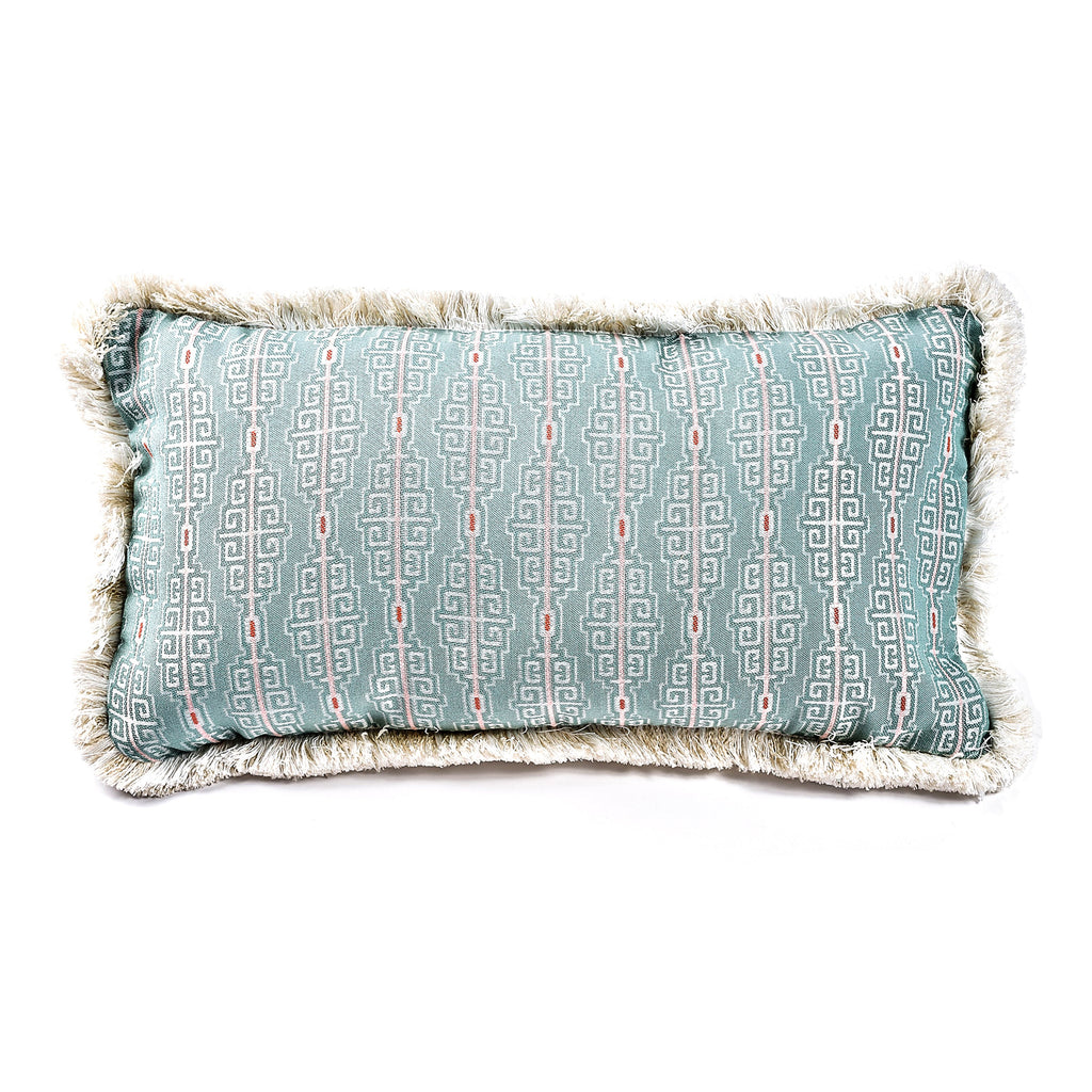 Fretwork Pillow w/ Trim