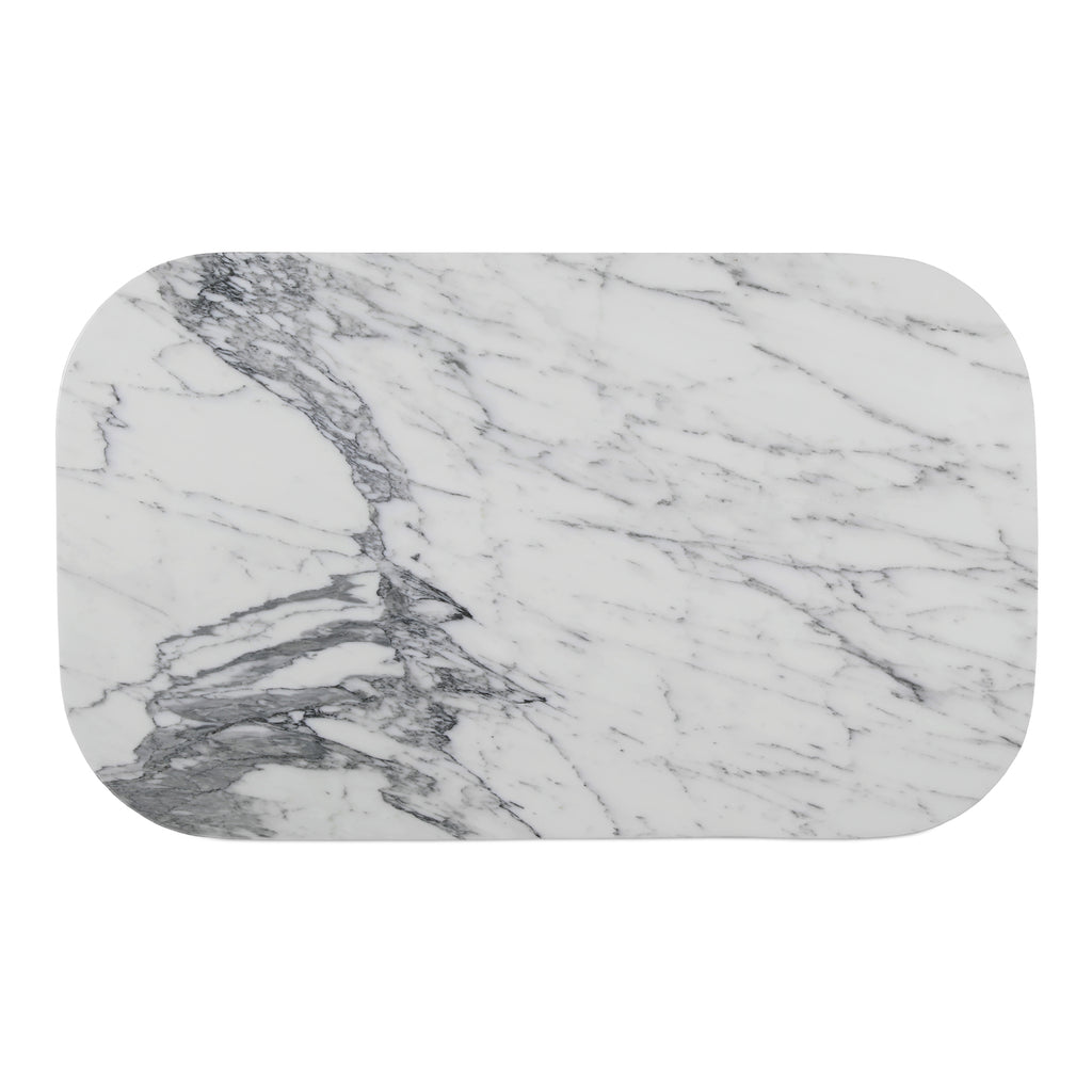 Dash Coffee Table White Calacatta Marble