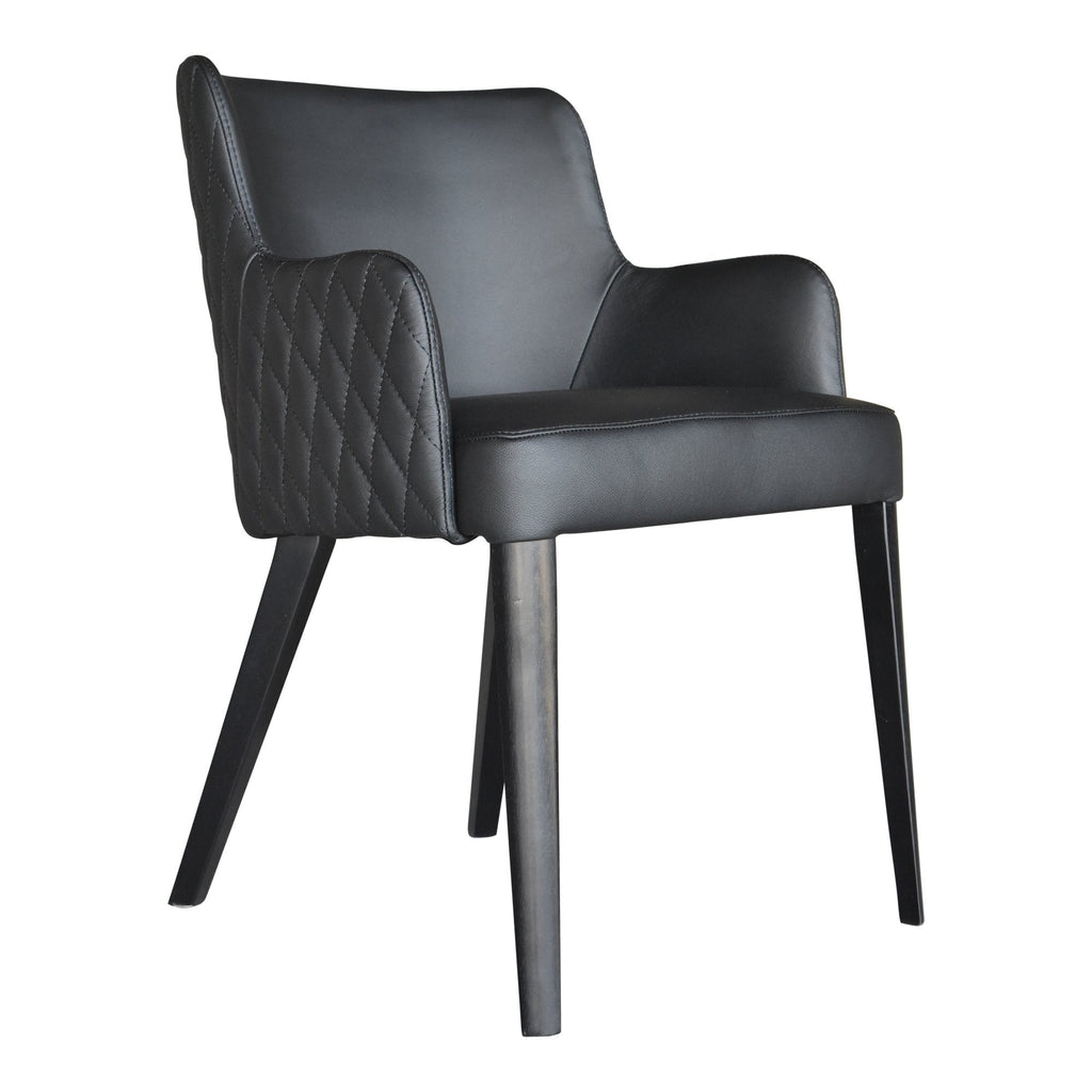 Zayden Dining Chair, Black